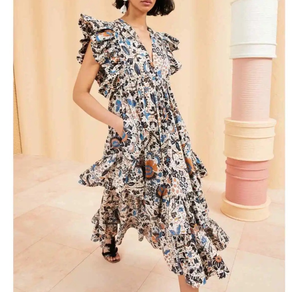 Ulla Johnson Delila Dress in Clematis